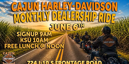 June Dealership Ride