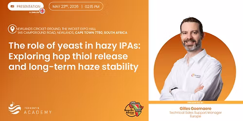 The role of yeast in hazy IPAs: Exploring hop thiol release and long-term haze stability