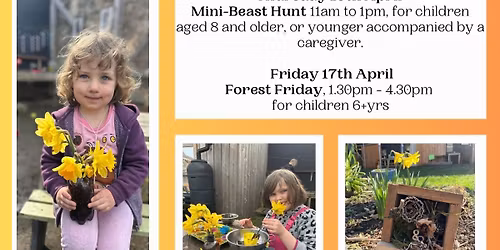 April Adventures - Nature play