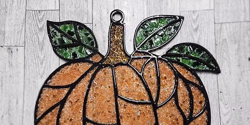 Faux Stain Glass Resin Art $45