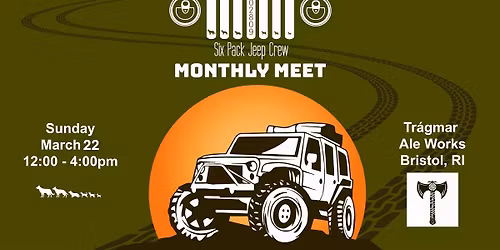 Six Pack Jeep Crew March Meet