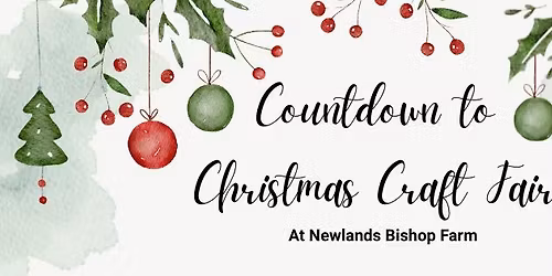 Countdown to Christmas craft fair