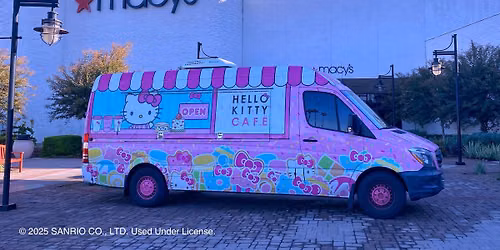 Hello Kitty Cafe Truck West - Riverside Appearance