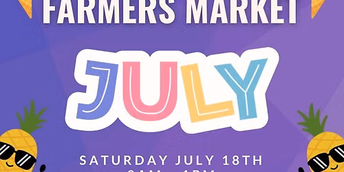 Wylie Farmers Market - July 18th