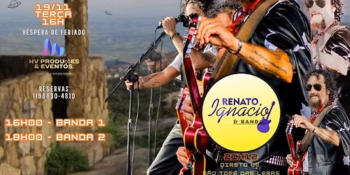 RENATO IGN\u00c1CIO & BANDA - TRIBUTO RAUL SEIXAS - INAUGURA\u00c7\u00c3O DECK EXTERNO IRISH PUB