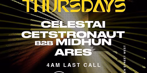 THC Presents: Thursdays (Weekly) 4AM LAST CALL!