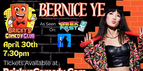 Bernice Ye at Bricky's Comedy Club
