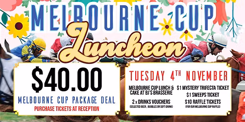 Melbourne Cup Luncheon - Kemps Creeks Sporting & Bowling Club