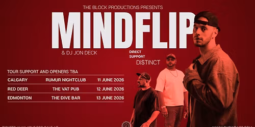 MINDFLIP - LIVE IN RED DEER!