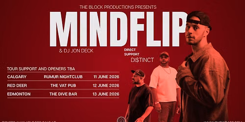 MINDFLIP - LIVE IN RED DEER! — 5301 43 Street, 5301 43 St, Red Deer, Alberta
