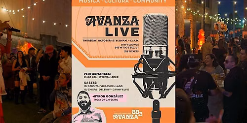 AVANZA LIVE: Music. DJs. Comunidad