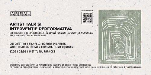 \u00cen tihn\u0103 printre termina\u021bii nervoase | Prezentare, artist talk @ Institutul Francez