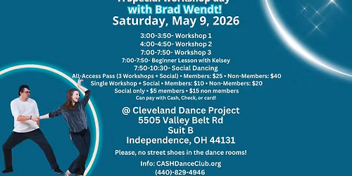 CASH club- May Special Workshop Day!