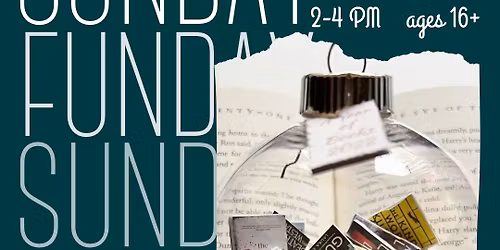 Sunday Fun Day: Book Ornament Craft