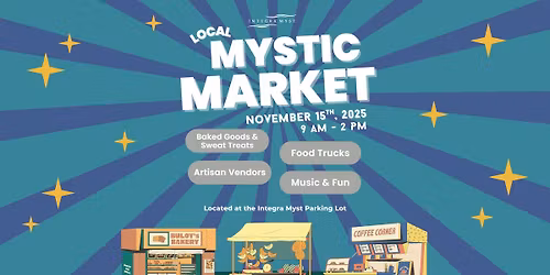 \u2728 Join us for the Mystic Market at Integra Myst! \u2728