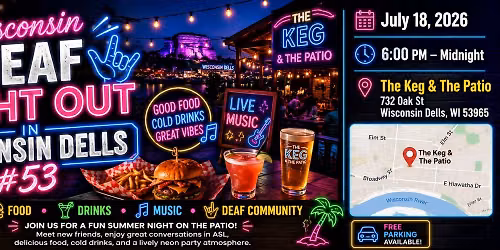 WISCONSIN DEAF NIGHT OUT IN WISCONSIN DELLS #53