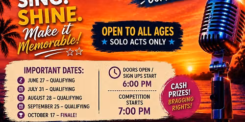 Memories Event Venue Summer Karaoke Competition