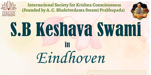 HH S.B Keshava Swami in Eindhoven