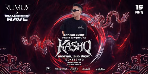 Rumur Presents: KASHO for a Mandopop Rave