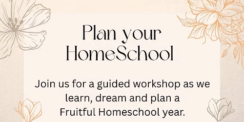 Plan your Homeschool 