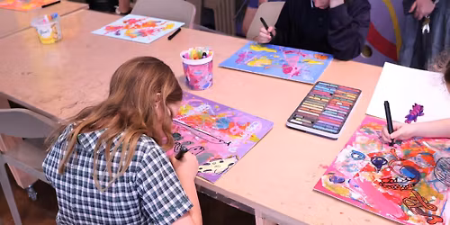 Oodles of Doodles: Cartoon Mayhem in Mixed Media