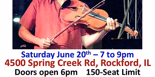 RANDY SABIEN - Nationally Acclaimed Fiddle Wizard with Rockford Roots