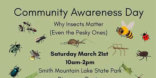 Community Awareness Day for Insects!