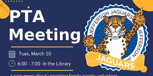 March PTA meeting