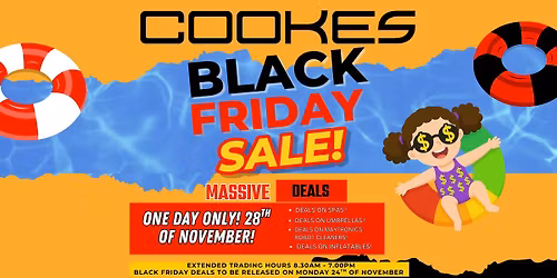 Cookes Black Friday Sale