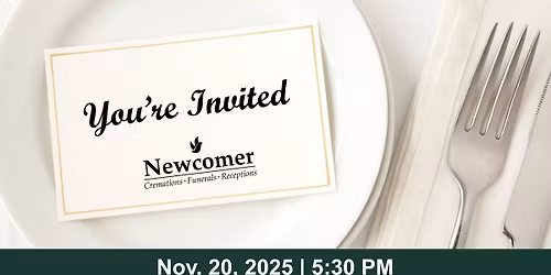 Preplanning for Peace of Mind Free Dinner Workshop