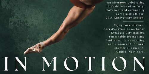 In Motion: 30th Anniversary Kickoff Party! 