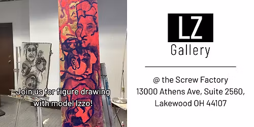 Uninstructed Figure Drawing Session (Short Pose) with model Izzo!