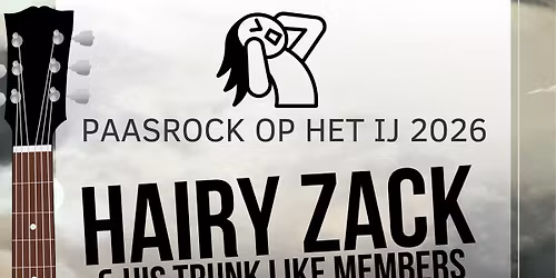 Hairy doet Paasrock op het IJ 2026