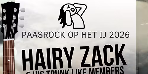 Hairy doet Paasrock op het IJ 2026