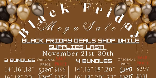 Black Friday Sale Event