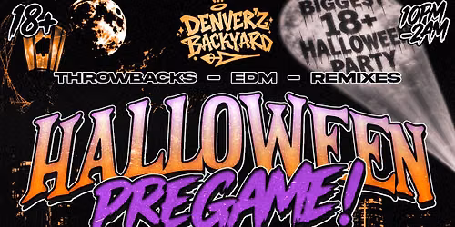 \ud83c\udf83 DENVER HALLOWEEN PREGAME \ud83c\udf83