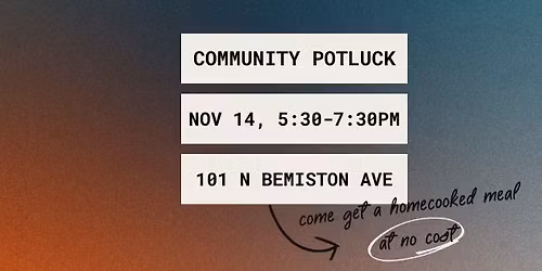 Clayton Community Potluck