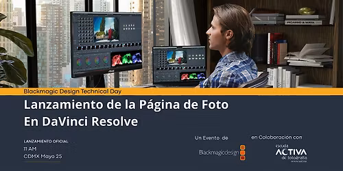Lanzamiento del m\u00f3dulo de foto en DaVinci Resolve