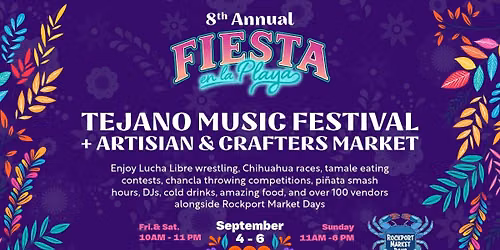 Rockport Market Days x Fiesta en la Playa