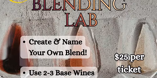 Solar Sessions, Blending Lab! Create Your Own Blend! hosted by Marc Newman