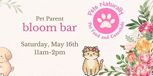 \ud83c\udf38 Pet Parent Bloom Bar \ud83c\udf38