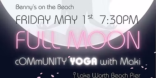 FULL Flower MOON Yoga with Maki