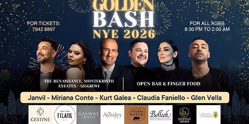 Golden Bash NYE 2026