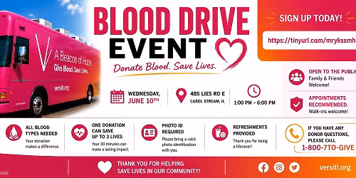 \ud83e\ude78 Community Blood Drive \u2013 Blood Bus on Site