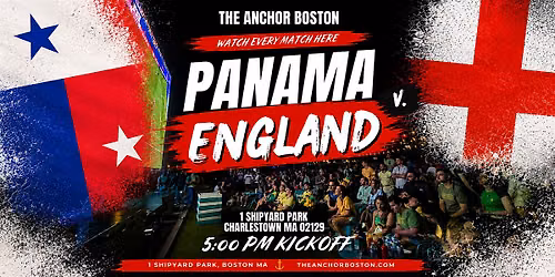 Panama V. England @ The Anchor