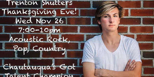 2 Gingers Inn Thanksgiving Eve-Trenton Shutters Performing Live!