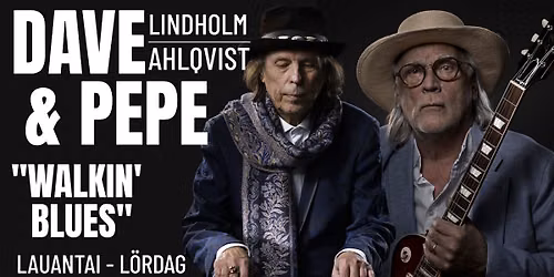 DAVE LINDHOLM & PEPE AHLQVIST - WALKIN' BLUES
