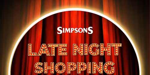 Late Night Shopping at Simpsons