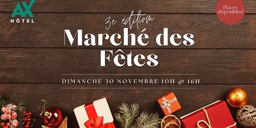 Marché des fêtes AX Hôtel