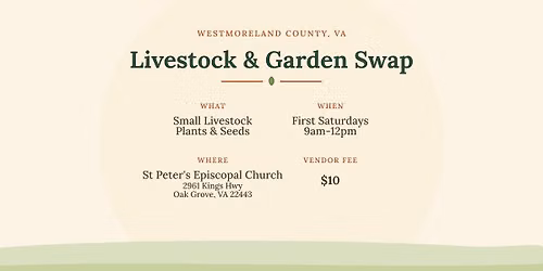 Livestock & Garden Swap